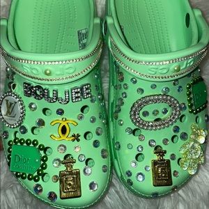 Boujee Custom Crocs
